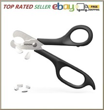 Scissors-Shaped Pill Cutter Sharp Blade Pill Splitter for Accurately Dividing