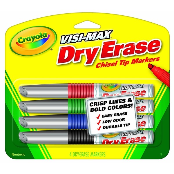 Crayola Visimax Dry Erase Markers 988902 Cyo988902 for sale online eBay