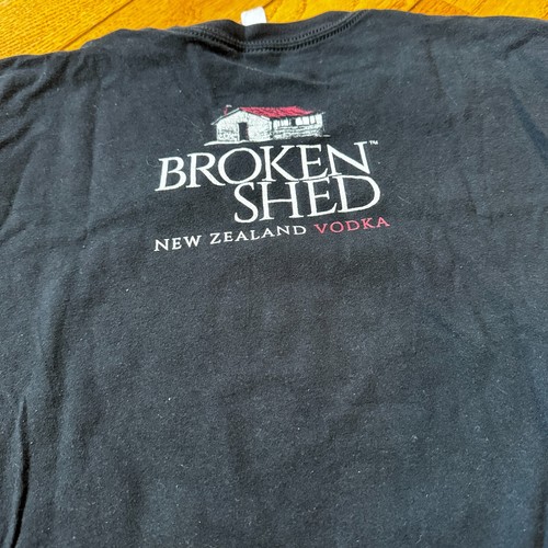 Camiseta Broken Shed Vodka Hombre Mediana Negra Break Free Nueva Zelanda - Imagen 4 de 6