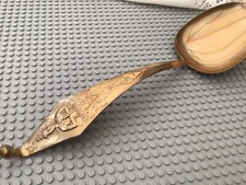 Brass BUDDAH Serving spoon ? Balinese 30 cm.