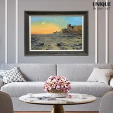 UniqueHomeArt Original Hand-made Painting Wall Art Wood Frame 42.5in X 30.7in