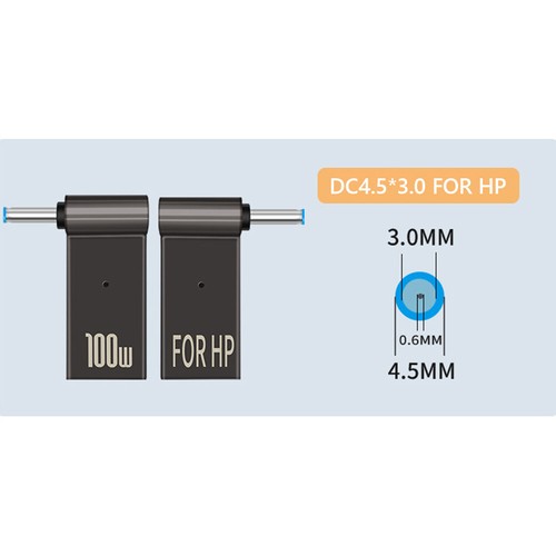 PD 100W Laptop Power Adapter Type-C Female to DC Male Jack Plug Converter - Zdjęcie 26 z 30