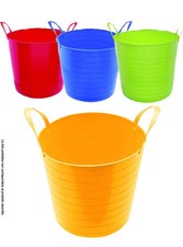 SECCHIO BORSA CONTENITORE MULTIUSO FLESSIBILE CASA ATTREZZI MARE EDILIZIA LT27