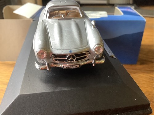 Atlas Auto-Klassiker 1:43 Mercedes Benz 300 SL (Flügeltürer) in OVP S7 7129101 - Foto 7 di 10