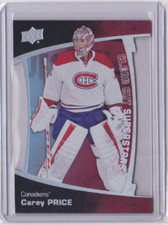 2016-17 UD SERIES 1 CLEAR CUT SUPERSTARS INSERT CAREY PRICE #CCS-CP CANADIENS