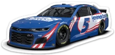 Kyle Larson NASCAR Hendricks Motorsports Chevrolet SS #5 Type Die-cut MAGNET