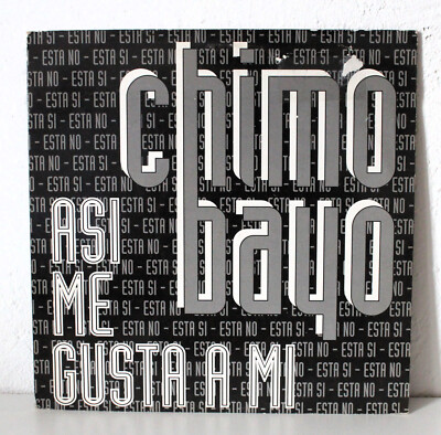 Chimo Bayo: Asi Me Gusta A Mi 12'' Vinyl Maxi, 1991 Cover VG+ / Platte Mint