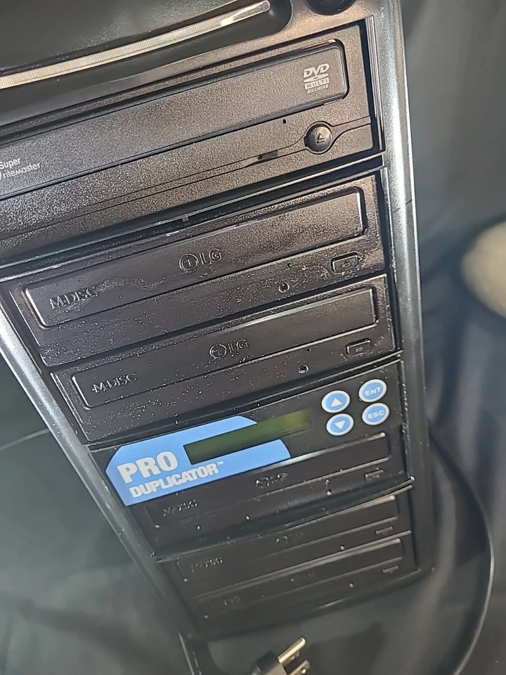 LG ProDuplica​tor 1-5 Burner Standalone Duplicator CD DVD R RW Tested works - Image 2 of 4