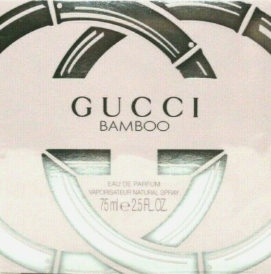 GUCCI BAMBOO EAU DE PARFUM SPRAY FOR WOMEN 2.5 Oz / 75 ml BRAND NEW ITEM!!!