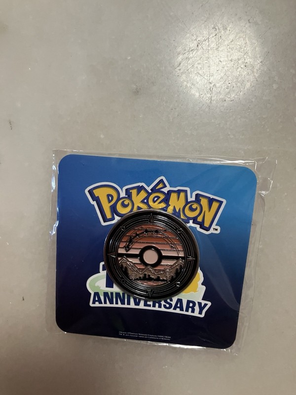 Pokémon Go Fest 10 Year Anniversary Pin - Lapel New Sealed