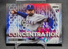 Kumar Rocker Concentration Rookie RC 2025 Topps Stadium Club Card #C-24 Rangers. rookie card picture