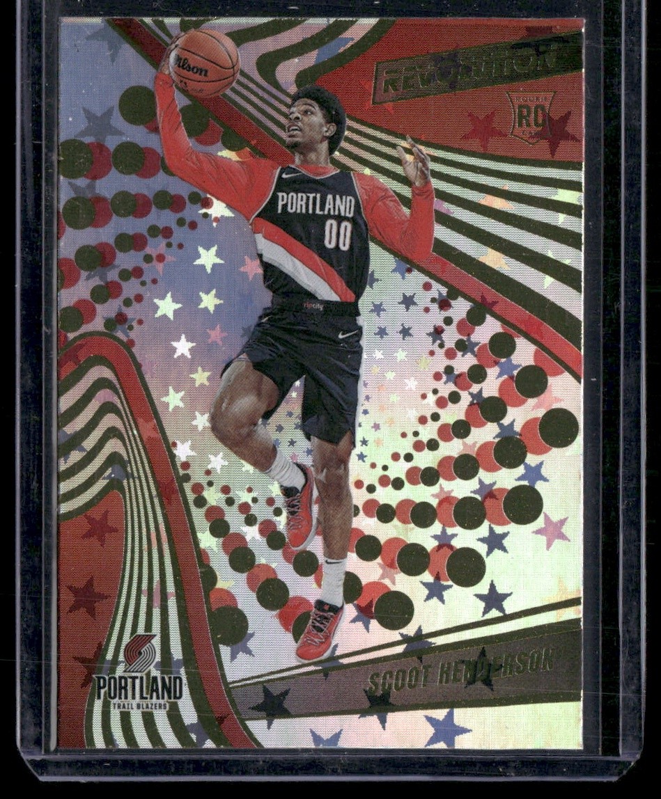 Scoot Henderson 2023-24 Panini Revolution #109 Astro Rookie RC