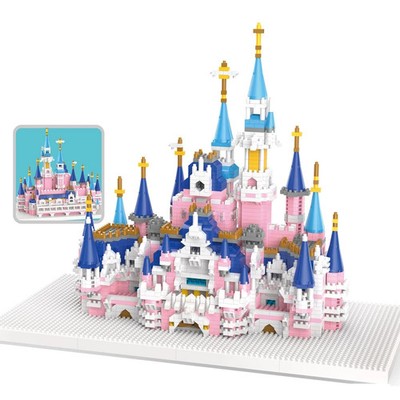 3008 Pcs Castle Mini Building Blocks Set for Adults - Micro Toy Building Bricks