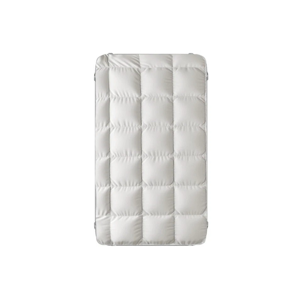 Gesteppt Topper “Plus” matratzenschoner Weiß 120x195 cm - Bild 2 von 4