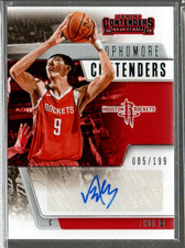 2018-19 Panini Contenders Sophomore Contenders Auto Zhou Qi Auto /199 