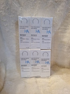 6PK 3ozPure Hyaluronic Acid professional Facial Serum  Exp:08/2026 100 % organic