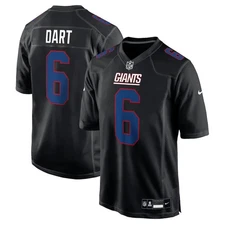 Men's Giants #6 Jaxson Dart Limit Jersey