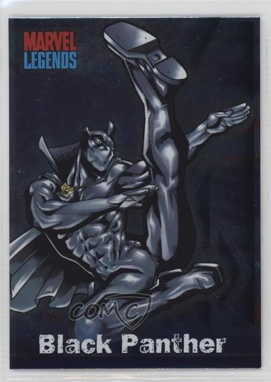 2001 Topps Marvel Legends Foil Black Panther #12 12pb