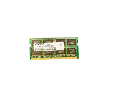 ELPIDA 2GB 2Rx8 PC3-8500S-7-10-FP SO-DIMM DDR3 RAM