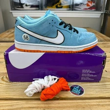 Nike SB Dunk Low Club 58 Gulf Blue Chill Orange Men’s 9 Preowned OG All