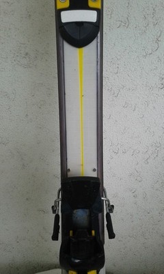 gelb grau Head Carve 12 Team Kinder Ski 128 cm