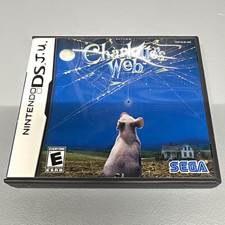 SEGA Charlotte's Web (Nintendo DS, 2006) Manual, E, NTSC-U/C