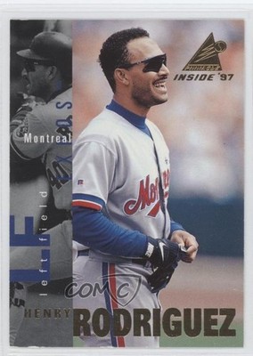 1997 Pinnacle Inside Henry Rodriguez #38 0i1
