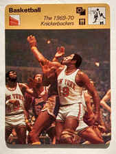 1977 Sportscaster Basketball Card THE 1969-70 KNICKERBOCKERS #05-19 Lausanne A