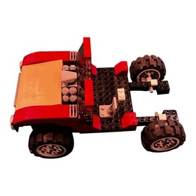 2005 LEGO 7296 DINO 2010 4WD Trapper Used Incomplete - For Parts Vintage