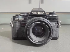 Minolta X-700 35mm SLR Camera TESTED AND WORKING!