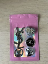 5x Silver Craft Charm. Junk Cases Jewellery Making UK