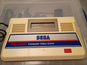 Rare SEGA SG-1000 Console Tested Working 2nd Player Controller + Free Game USA