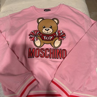 Moschino Girls 14 Teddy Bear Sweatshirt