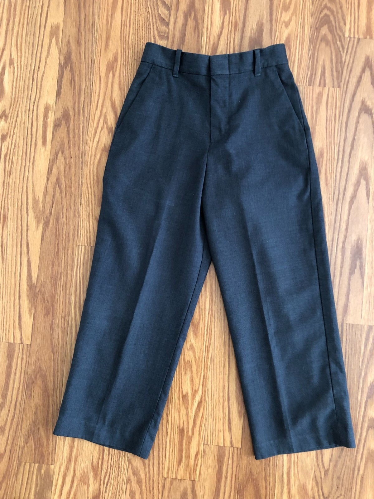 Calvin Klein Little Boys Gray Dress Pants Size 6 Regular