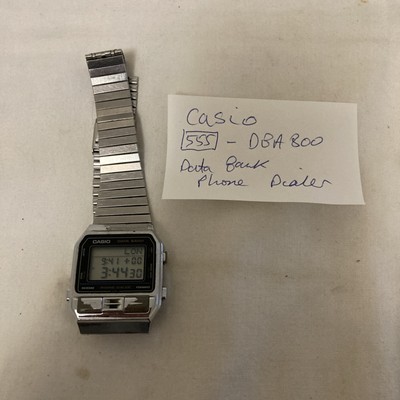 Casio DBA-800 Phone Dialer DataBank Worldtime JAPAN
