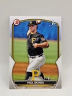 Paul Skenes 2023 1st Bowman Draft  Pittsburgh Pirates Rookie Card