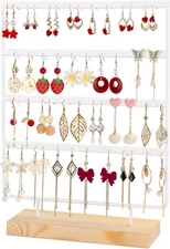 Earring Display for Vendors, Dangle Earring Holder Organizer Stand for Selling w