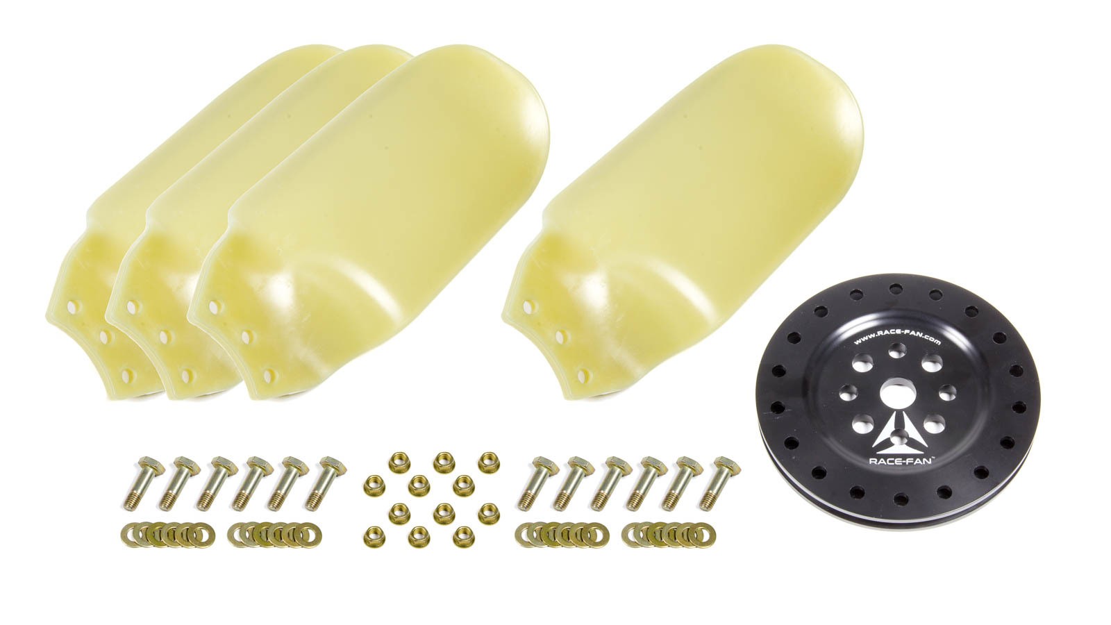 RACE-FAN Race Fan 17in 4 Blade 5/8in Fan Hub 64-1700-004-625