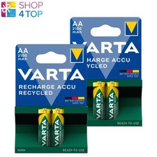 4x Varta AA 2100mAh NiMH Rechargeable Batteries Ready2Use Pre-Charged 1.2V 3.84 per battery