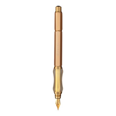 New Sensagraph Collection  Fountain Pen Antique Brass EF, F, M, B Nib Choice