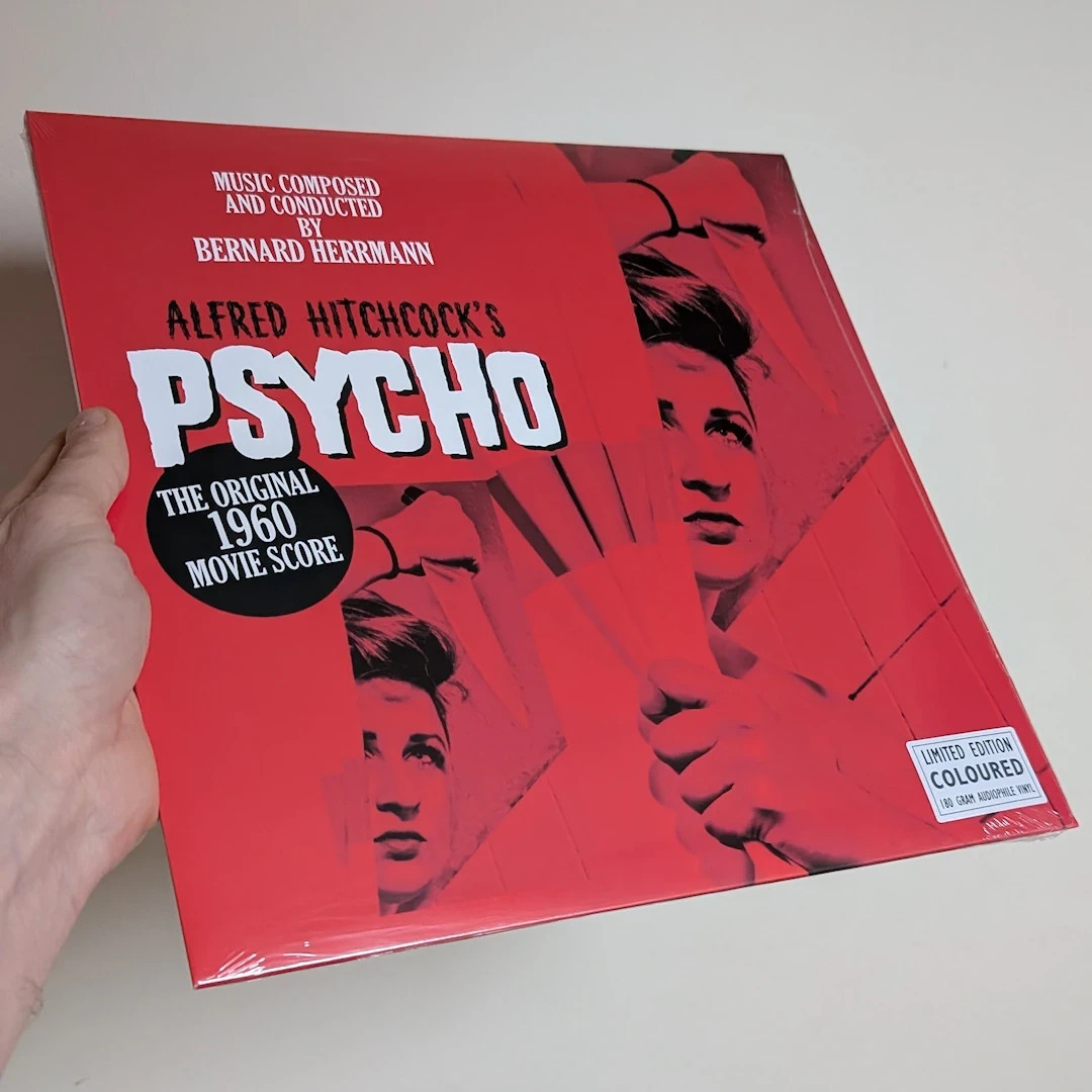 PSYCHO (1960) Original Motion Picture Score [Vinyl] Hitchcock, Herrmann! SEALED!