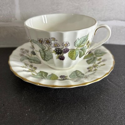 Royal Worcester Lavinia Cup & Saucer 9cm/14.8cm Bone China, Used