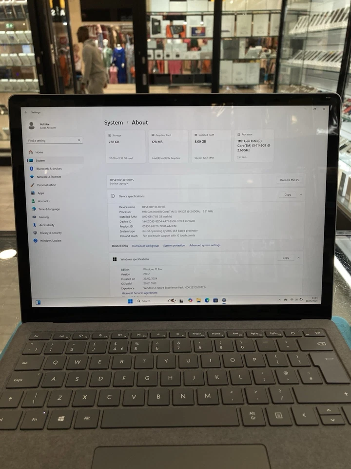 Microsoft Surface Laptop 4 - Image 3 of 3