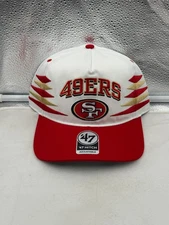 San Francisco 49ers NFL '47 Brand White TT Diamond Hitch Snapback Adjustable Hat