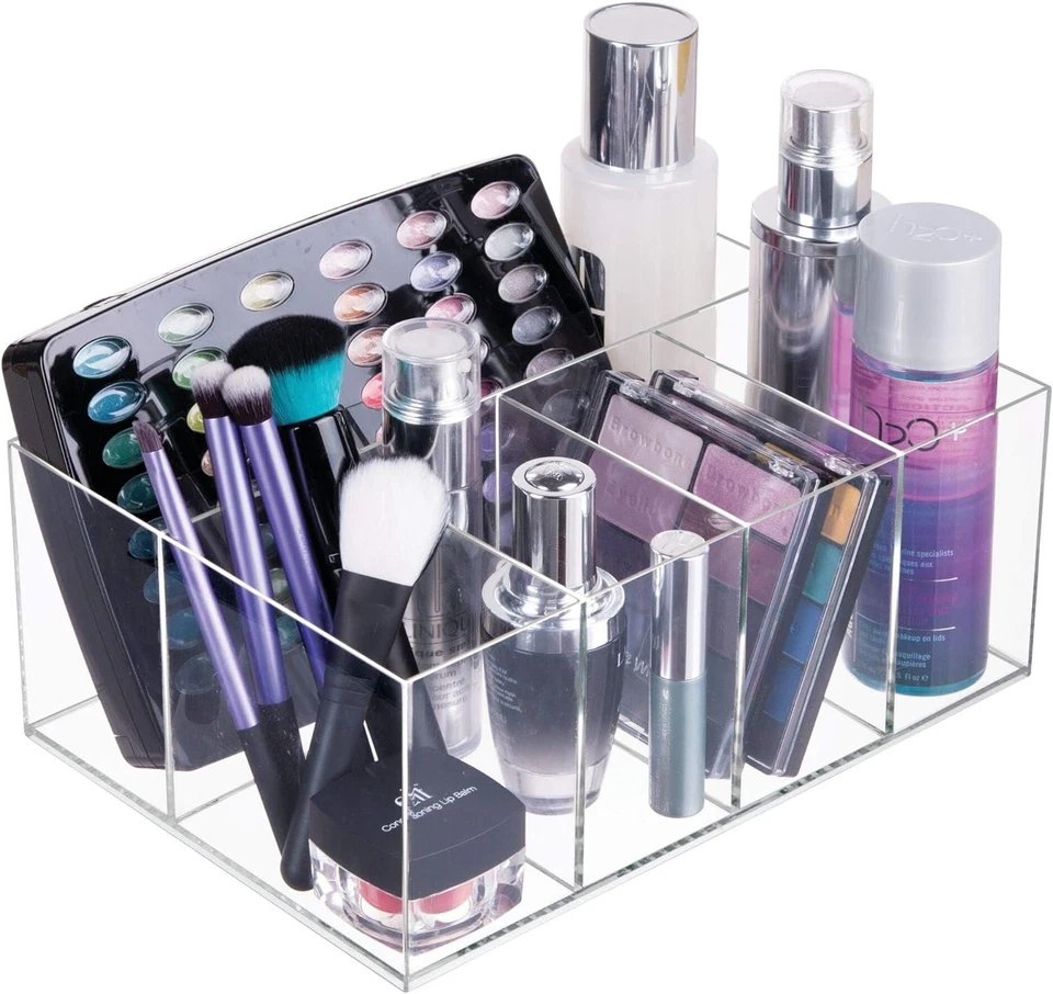 iDesign 5 Compartment Plastic Bathroom Storage Organizer, The 5 Section  - Image 3 of 4