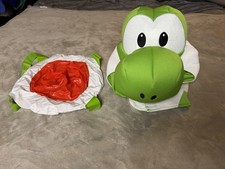Super Mario Bowser Yoshi Costume Accessory Kit Great Condition