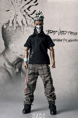 XXXTENTACION Rap  SAD  12 Inch Action Figure Set 1/6 action W