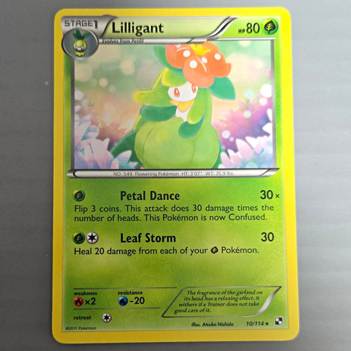 Lilligant 17/149 Boundaries Crossed Rare Regular Stage 1  English Lp
