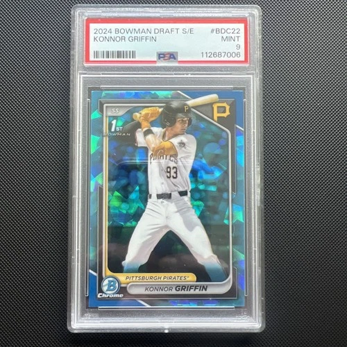 2024 Bowman Chrome Draft Sapphire Edition Konnor Griffin PSA 9 MINT