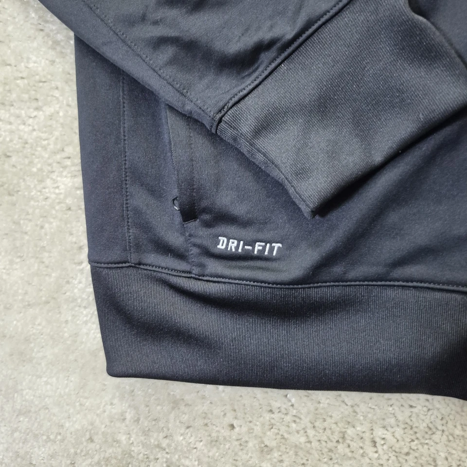 Nike Manchester United Warmup Jacket Mens XL Black Full Zip Dri Fit Soccer Train - Image 3 of 4